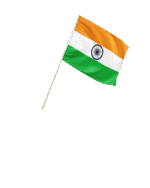 Indien Kleinflagge