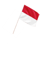 Indonesien Kleinflagge
