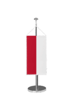 Indonesien Tischbannerfahne