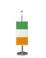 Irland Tischbannerfahne