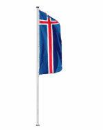 Island Hochformatfahne