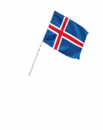 Island Kleinflagge