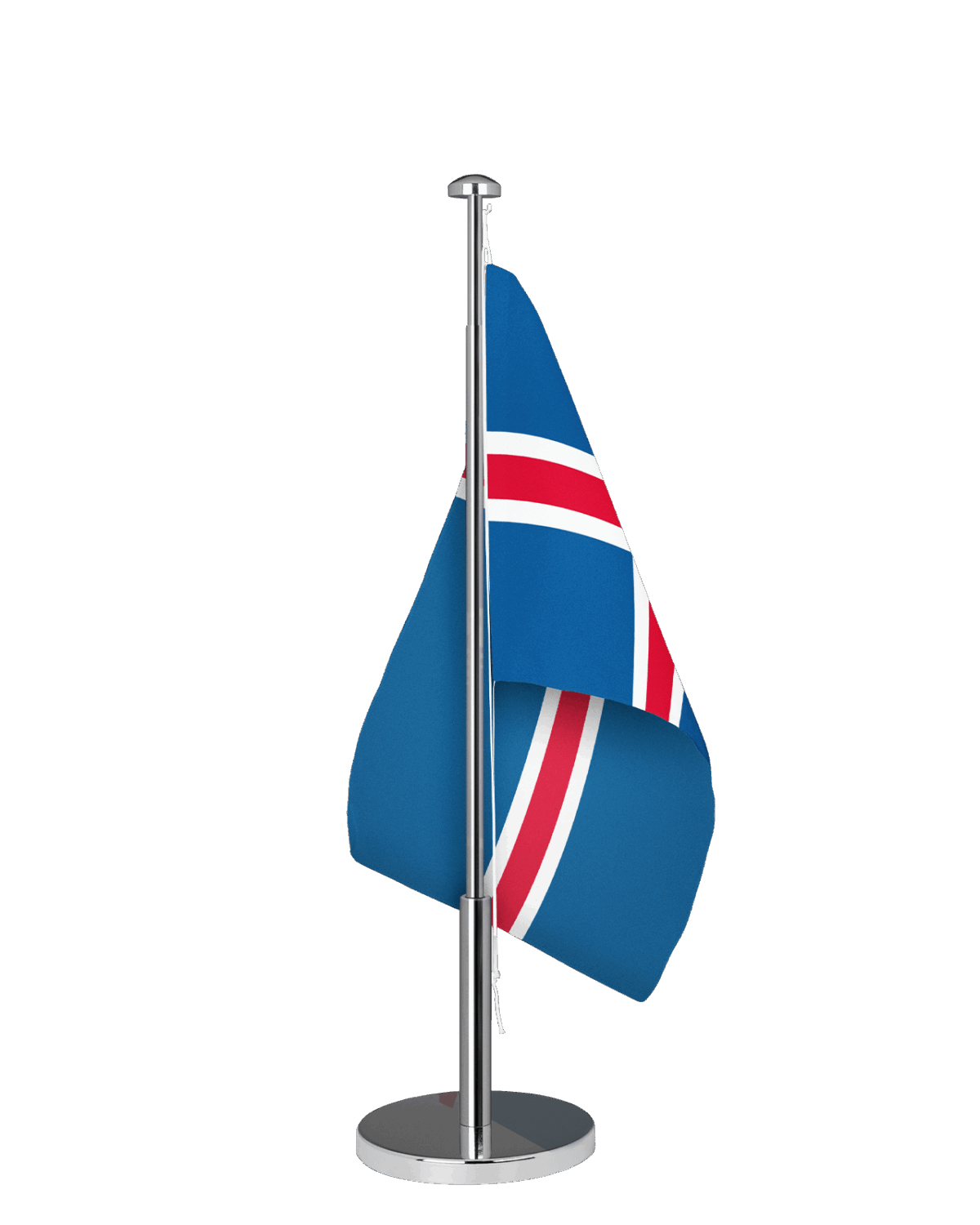Island Tischfahne