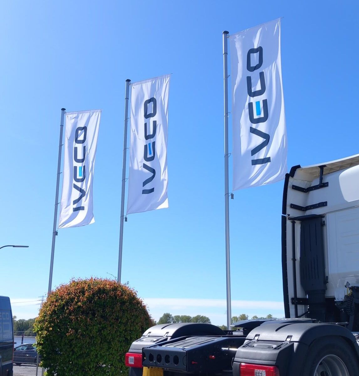 Fahnenmasten von IVECO