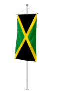 Jamaika Bannerfahne