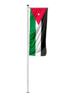 Jordanien Auslegerfahne
