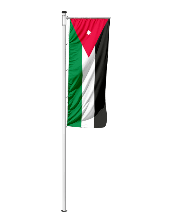 Jordanien Auslegerfahne