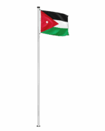 Jordanien Hissfahne