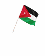 Jordanien Kleinflagge