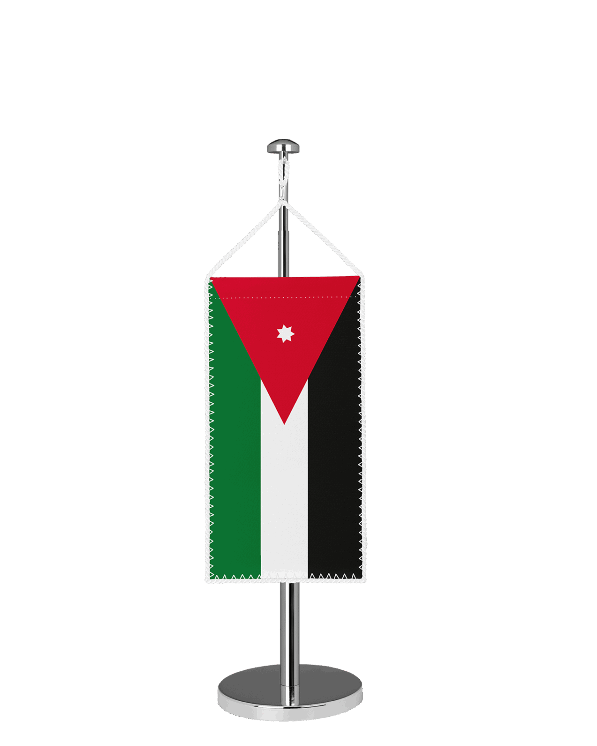 Jordanien Tischbannerfahne