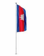 Kambodscha Hochformatfahne