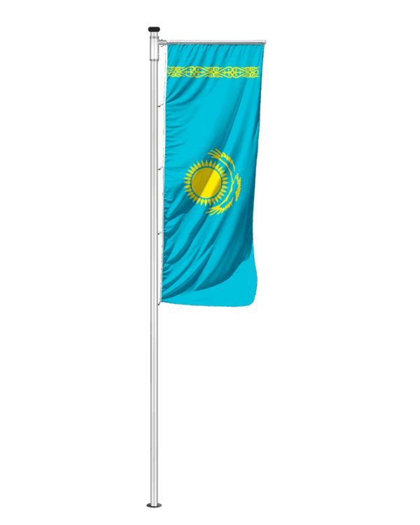 Kasachstan Auslegerfahne