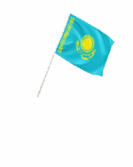 Kasachstan Kleinflagge