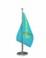 Kasachstan Tischfahne