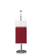 Katar Tischbannerfahne