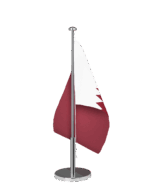 Katar Tischfahne