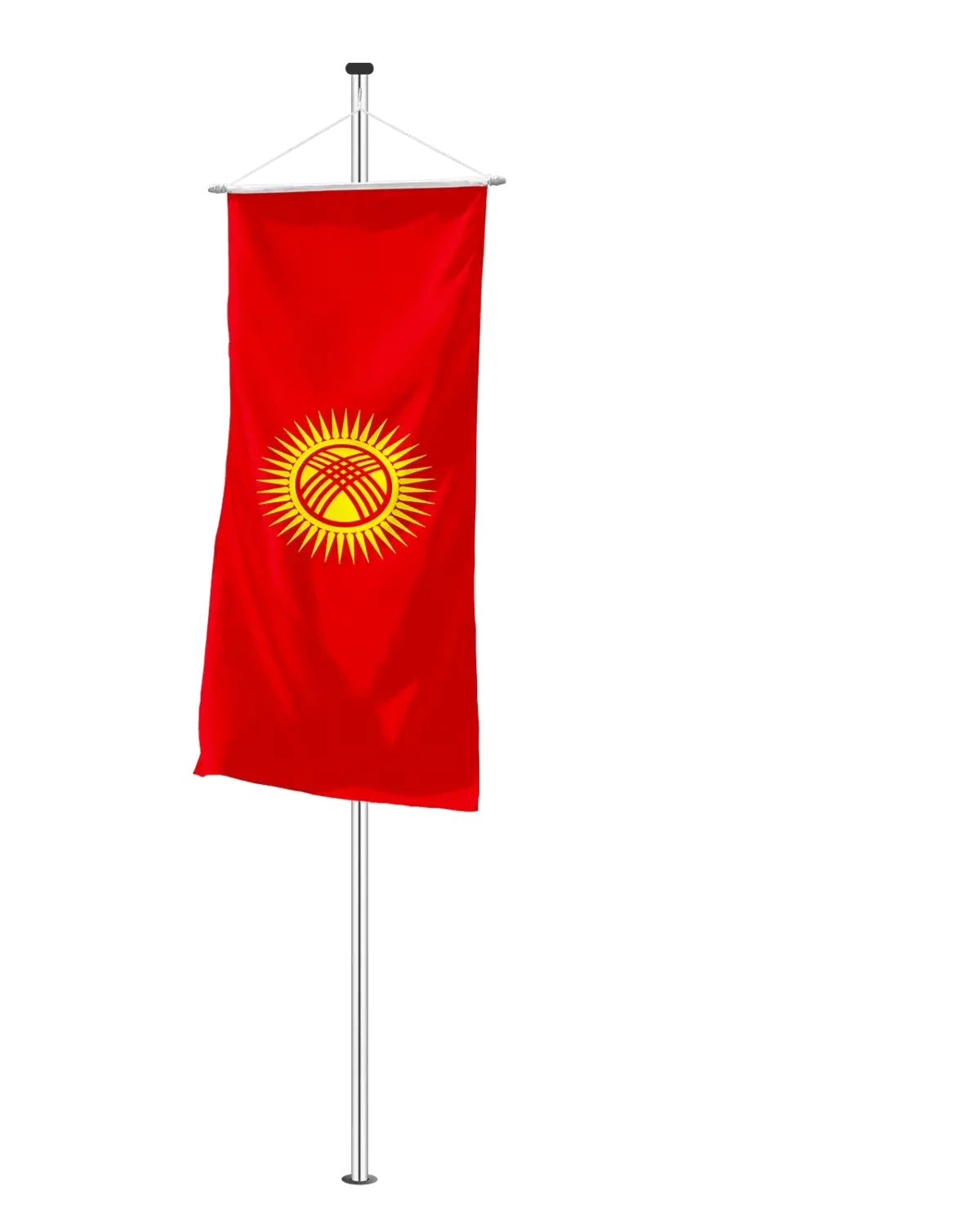 Kirgistan Bannerfahne