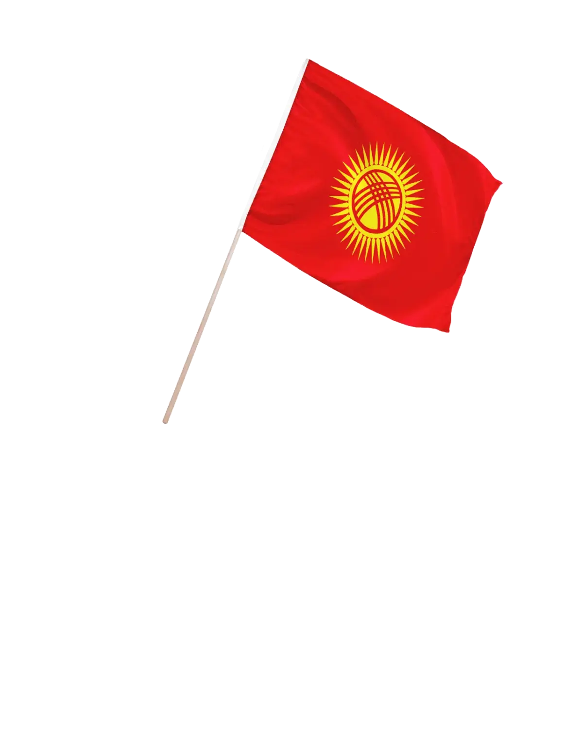Kirgistan Kleinflagge