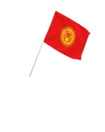 Kirgistan Kleinflagge