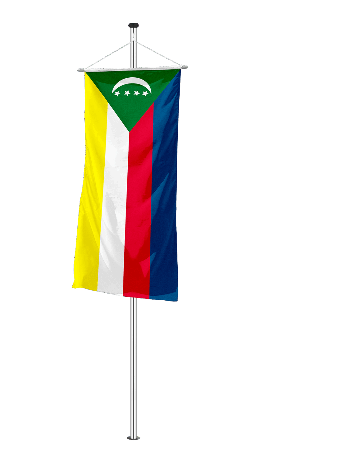 Komoren Bannerfahne