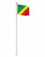 Kongo Brazzaville Hissfahne