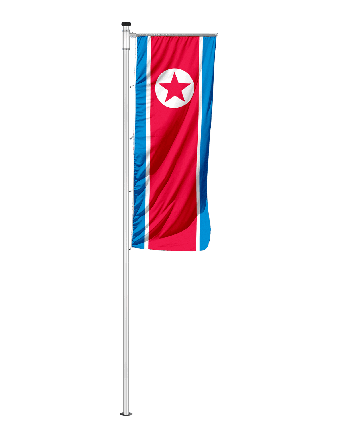 Korea Nord Auslegerfahne