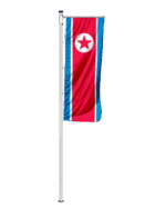 Korea Nord Auslegerfahne