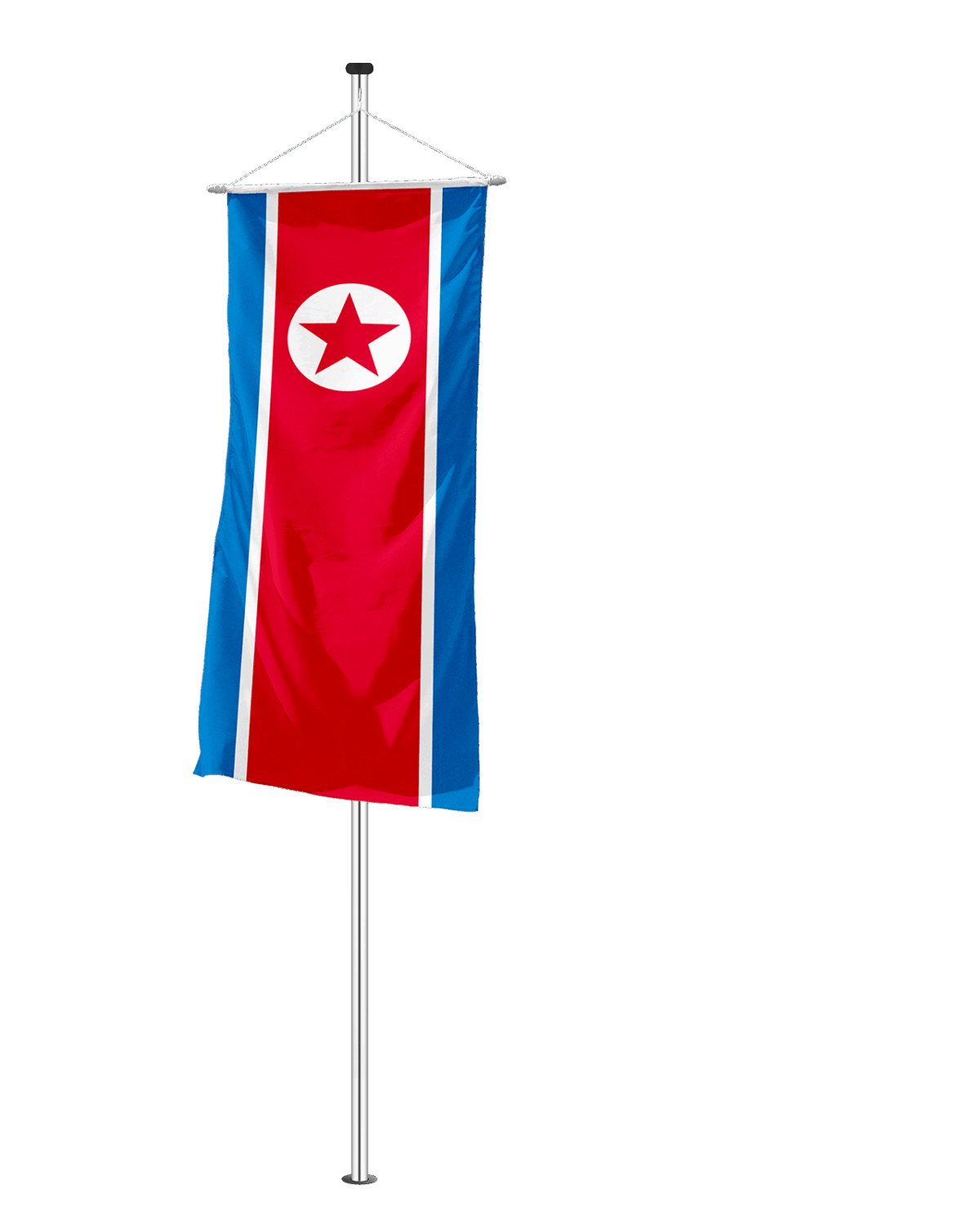 Korea Nord Bannerfahne