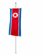 Korea Nord Bannerfahne