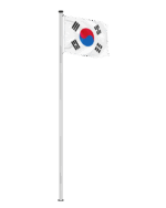 Korea Süd Kleinflagge
