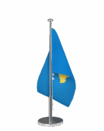 Kosovo Tischfahne