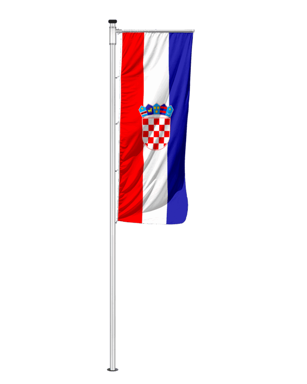 Kroatien Auslegerfahne
