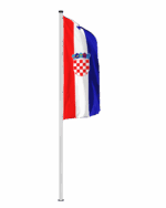 Kroatien Hochformatfahne