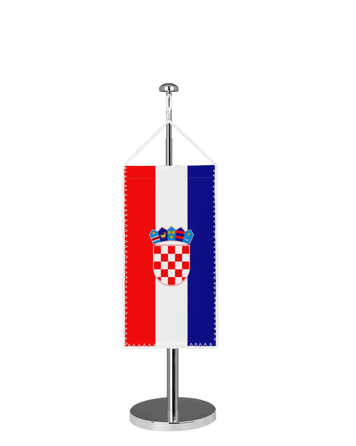 Kroatien Tischbannerfahne