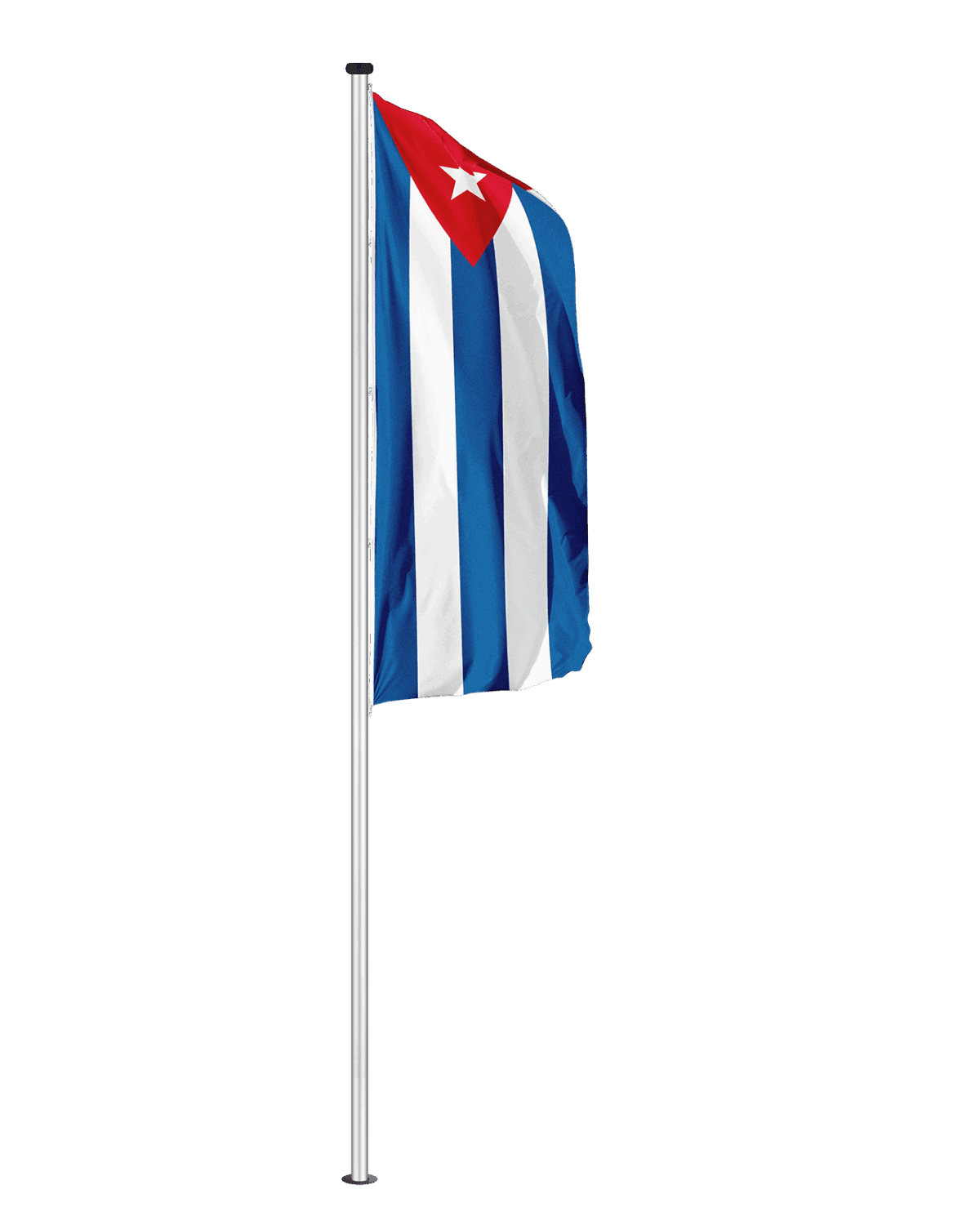 Kuba Hochformatfahne