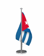 Kuba Tischfahne