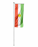Kurdistan Auslegerfahne
