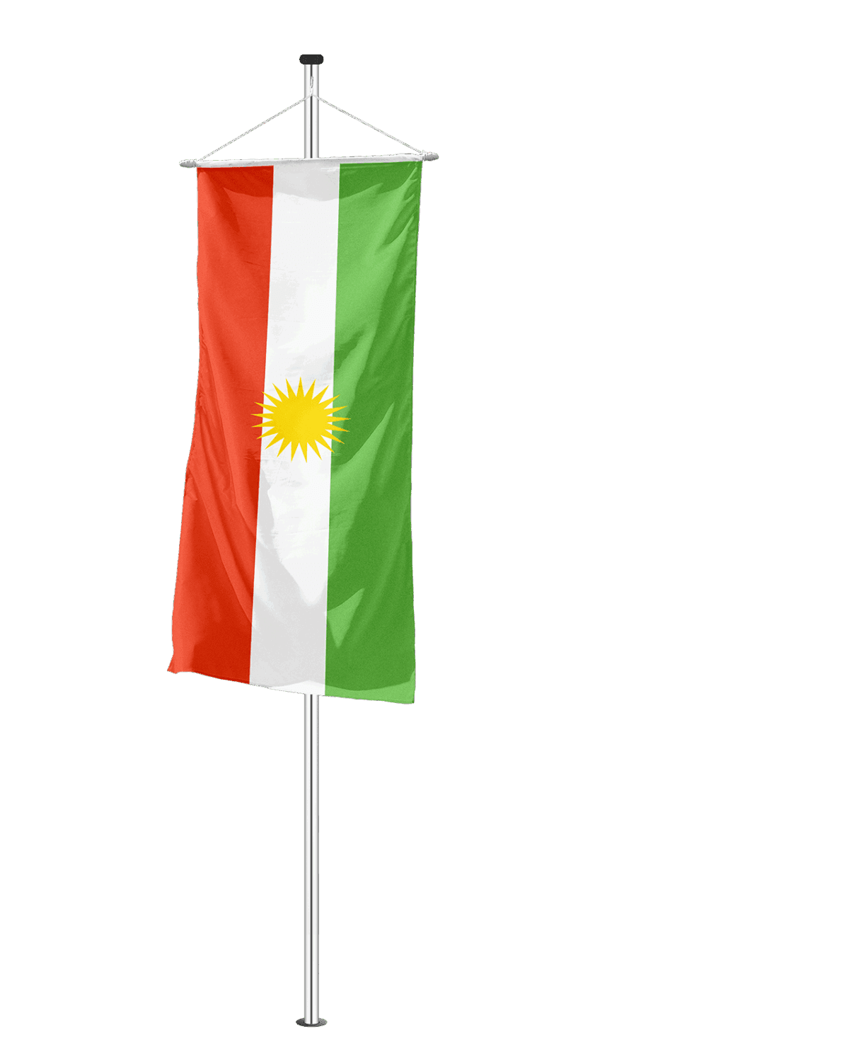 Kurdistan Bannerfahne