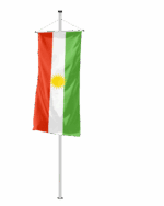 Kurdistan Bannerfahne