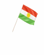 Kurdistan Kleinflagge