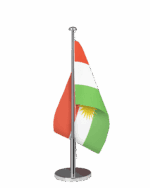 Kurdistan Tischfahne