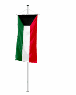 Kuwait Hochformatfahne
