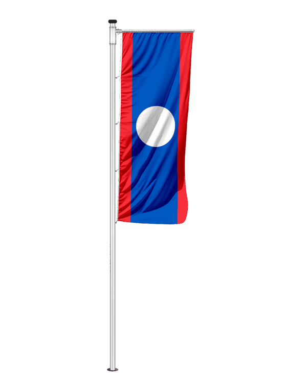 Laos Auslegerfahne