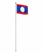Laos Hissfahne