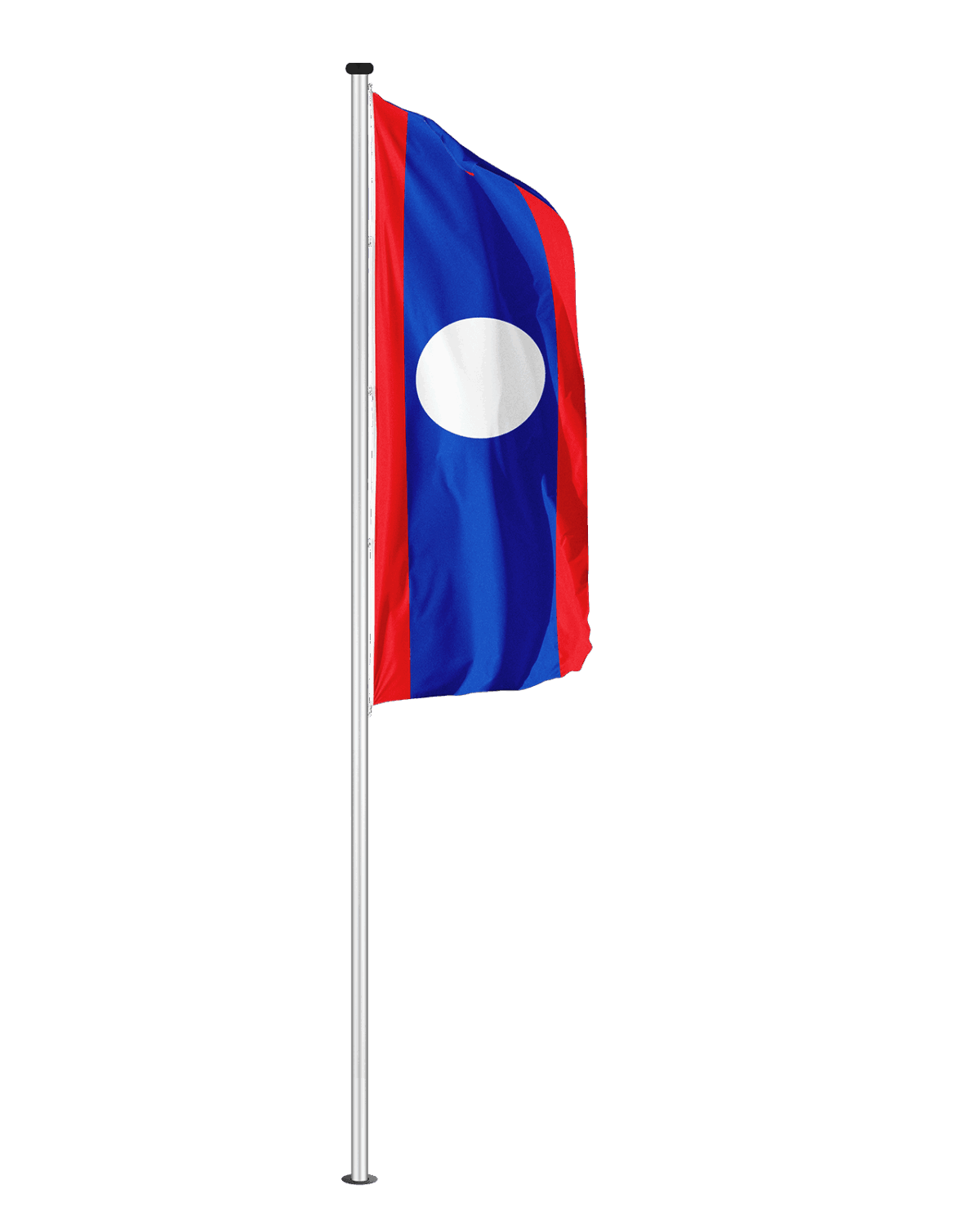Laos Hochformatfahne