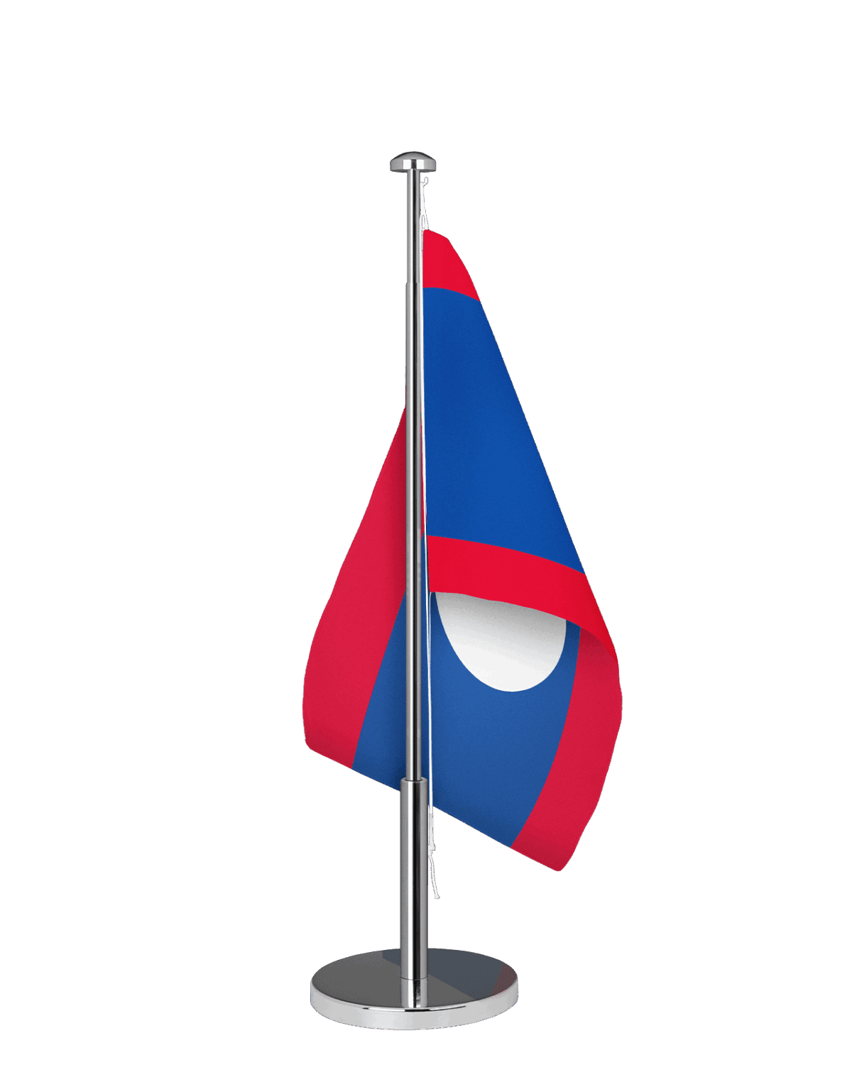 Laos Tischfahne