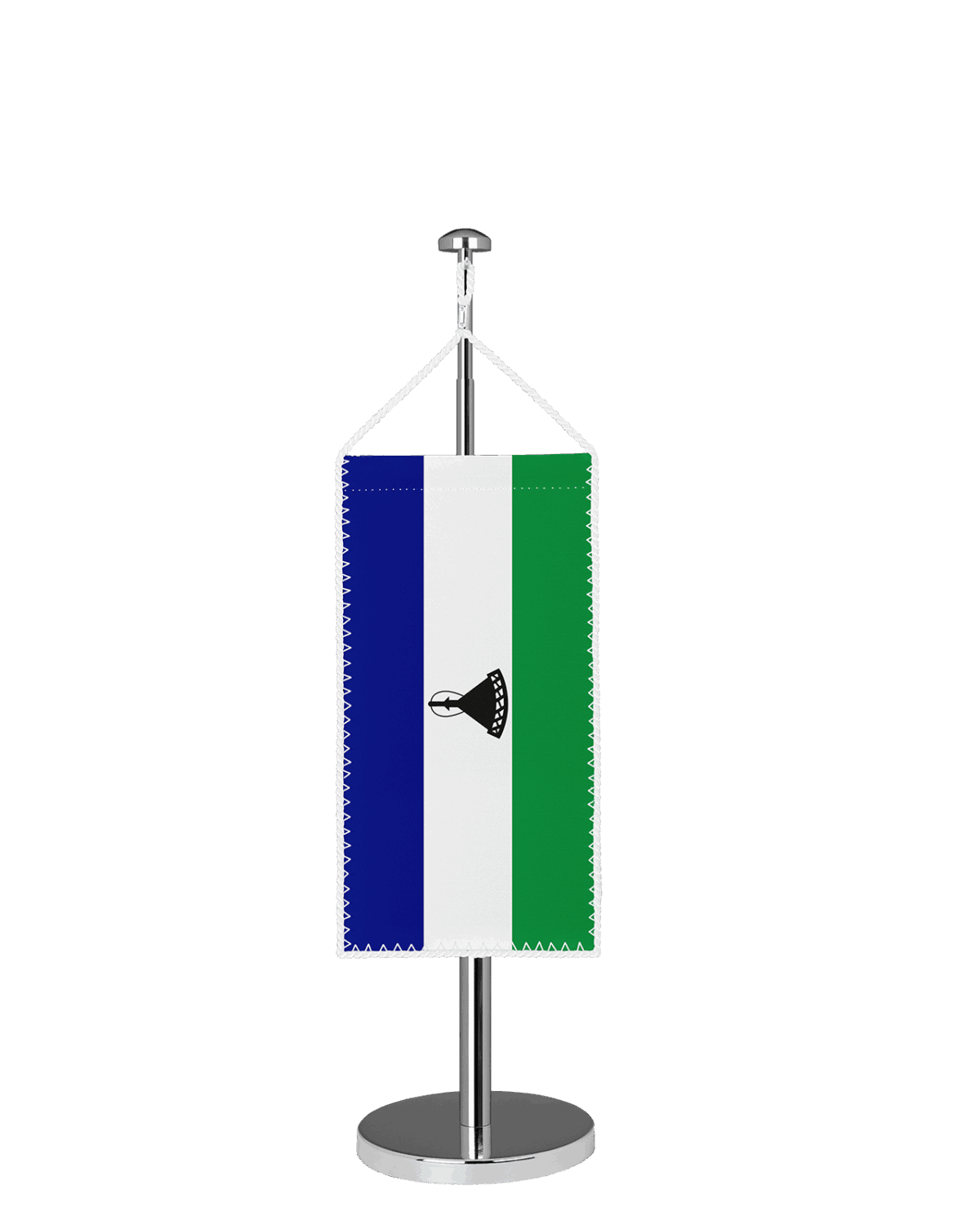Lesotho Tischbannerfahne
