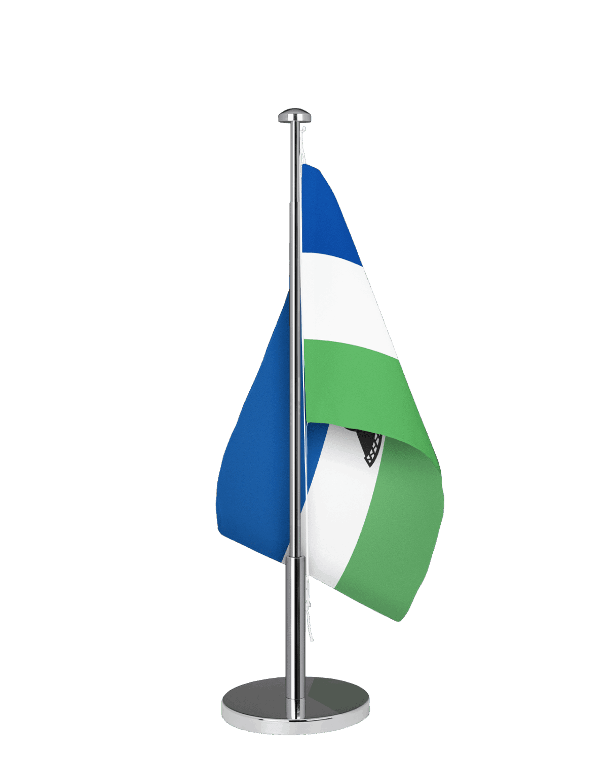 Lesotho Tischfahne