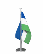 Lesotho Tischfahne