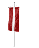 Lettland Bannerfahne